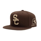 USC Trojans Interlock Basic Brown OG Snapback Hat